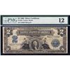 Image 1 : 1899 $2 Mini Porthole Silver Certificate PMG 12
