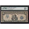 Image 1 : 1899 $5 Chief Silver Certificate PMG 25