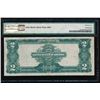 Image 2 : 1899 $2 Mini Porthole Silver Certificate PMG 25