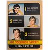 1972-73 Topps Bobby Orr,Phil Esposito,Jean Ratelle