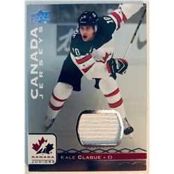 2017 Upper Deck Team Canada Kale Clague Juniors