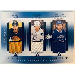 2013-14 Trilogy Pavel Bure,Daniel Sedin,Jordan Shroeder