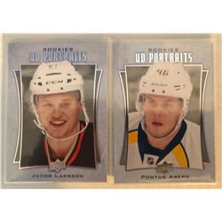 2016-17 Upper DeckPortraits Rookies Pontus Aberg #P-62