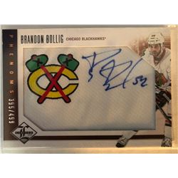 2012-13 Panini Limited Brandon Bollig Patch Autograph