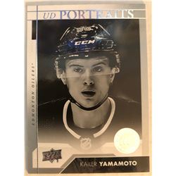 2017-18 Upper Deck Portraits Rookie Kailer Yamamoto