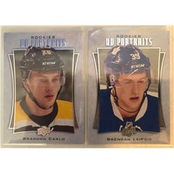 2016-17 Upper Deck Portraits Rookies Brandon Carlo #P-66