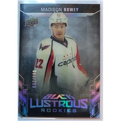 2017-18 SPX Black Lustrous Rookies Madison Bowey