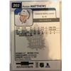 Image 2 : 2017-18 O-Pee-Chee Auston Matthews Platinum Rainbow