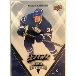 2017-18 Upper Deck MVP Auston Matthews Bright Futures