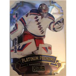 2016-17 O-Pee-Chee Platinum Phenoms Henrik Lundqvist