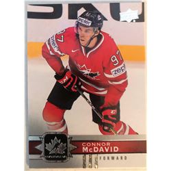 2017-18 Upper Deck Team Canada Connor Mcdavid #1