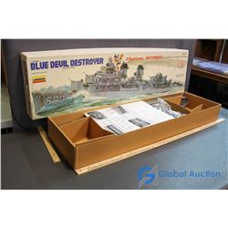 Blue Devil Destroyer 1/125 Scale Model Ship