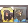 Image 1 : 2 Panther Pictures W/ Light-up Eyes