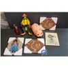 Image 1 : Lot of Anne Geddes Photos, Avon After Shave, Piggy Bank and Clown