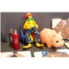 Image 3 : Lot of Anne Geddes Photos, Avon After Shave, Piggy Bank and Clown