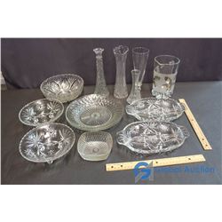 Lot of Crystal Dishes