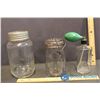 Image 5 : (3) Glass Jars