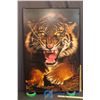 Image 2 : Tiger Light Up Wall Art w/Power Adapter
