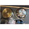 Image 3 : Lot of Kitchen Pots (Wok and Soup Pot), Electric Hand Mixer, etc