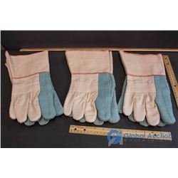 Lot of Large Work Gloves 3 Pairs