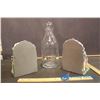 Image 3 : Nursery Rhyme Book Ends and Glass Bottle