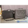 Image 2 : 2 Computer Brief Cases/Shoulder Bags - Black