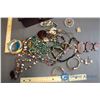 Image 2 : Lot of Costume Jewelry and Box