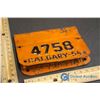 Image 1 : 1954 Calgary Bicycle Plate