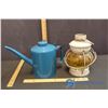 Image 2 : Metal Lantern & Watering Can