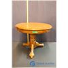Image 1 : Round Oak Side Table