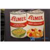 Image 2 : (3) Aylmer Paper Advertisements & Cardboard Kraft Caramel Apple