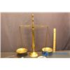 Image 3 : Brass Balancing Scale and Other Brass Items