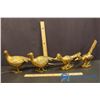 Image 3 : Lot of Brass Bird Decor (4)