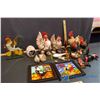 Image 3 : Lot of Chicken and Rooster Decor Ceramic, Wooden and Other