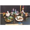 Image 1 : Lot of Ceramic Chicken and Rooster Decor