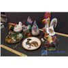Image 3 : Lot of Ceramic Chicken and Rooster Decor