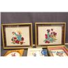 Image 2 : (8) Framed Cross Stitch Art
