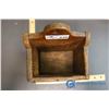 Image 3 : Primitive Wooden Wall Hanging Salt Box