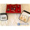 Image 1 : Cuff Links & Tie Clip Set