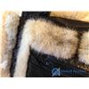 Image 3 : New Handmade Leather & Rabbit Fur Purse