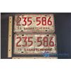 Image 1 : Matching 1975 SK Plates