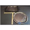 Image 1 : (2) Silver Trays