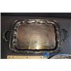 Image 3 : (2) Silver Trays