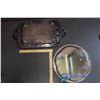 Image 5 : (2) Silver Trays