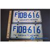 Image 1 : Pair of 1976 SK License Plates