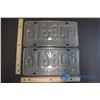 Image 2 : Pair of 1976 SK License Plates
