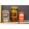Image 1 : (2) Bar's Leaks Tins & Formaldehyde Tin