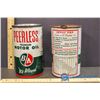 Image 3 : (2) BA Oil Cans