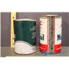 Image 2 : Mobil Oil Can & Texaco Oil Can
