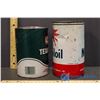 Image 4 : Mobil Oil Can & Texaco Oil Can